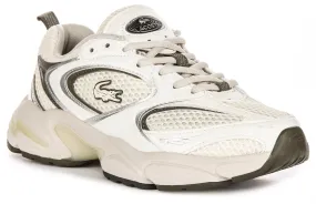 Foot alignment Calorie burn Lacoste Storm 96 2K In Cream For Women