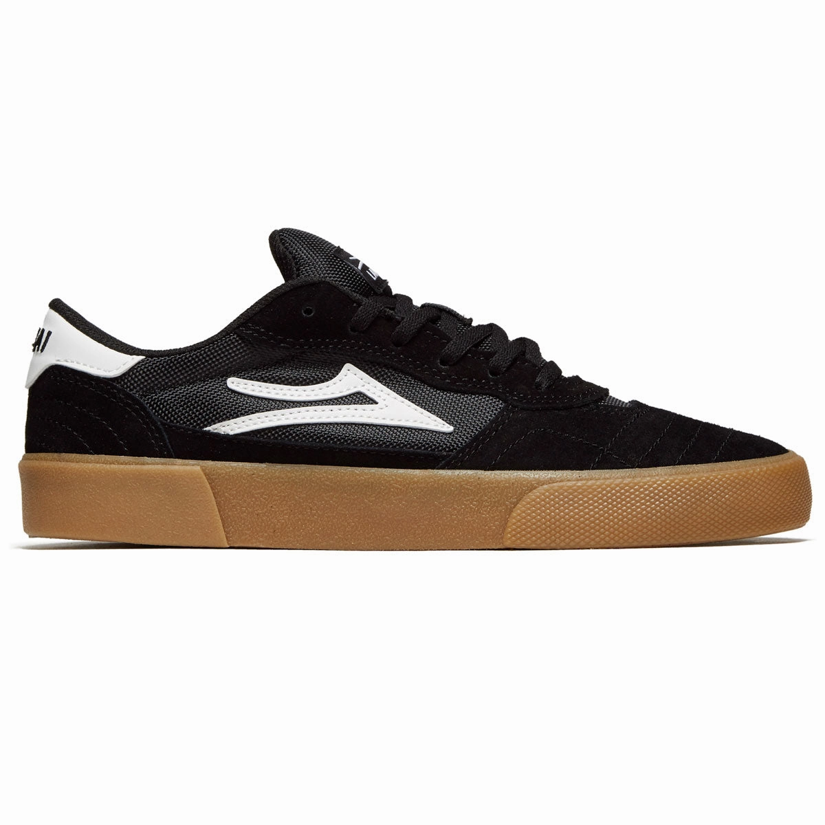 Lakai Cambridge Shoes - Black/Gum Suede Urban Youth Resilient Form