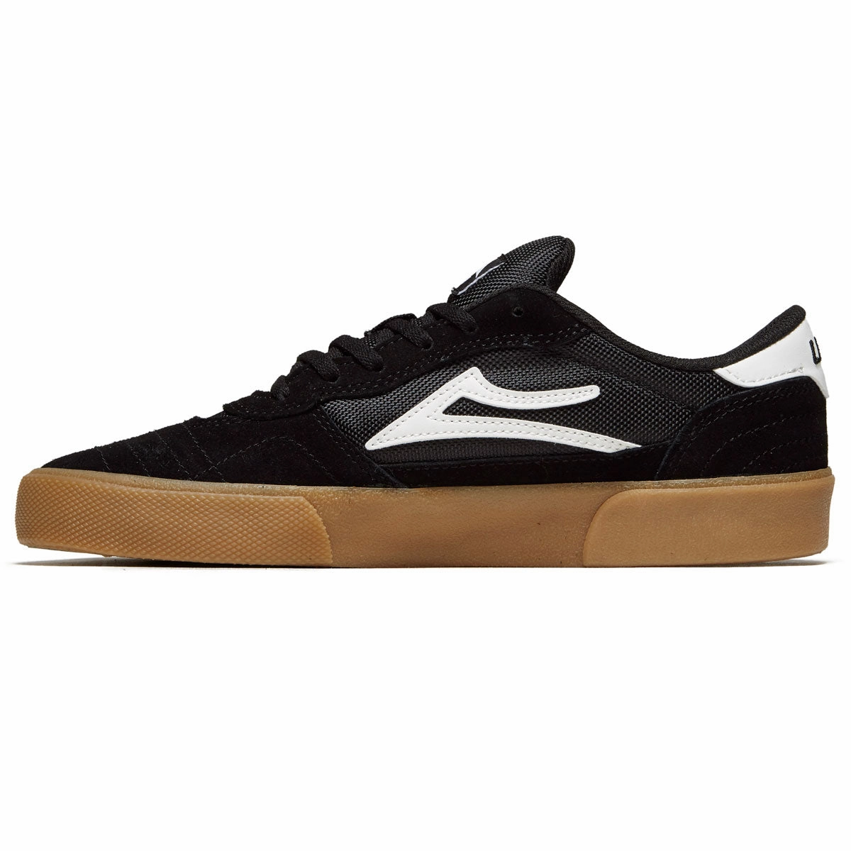 Lakai Cambridge Shoes - Black/Gum Suede Air Balance