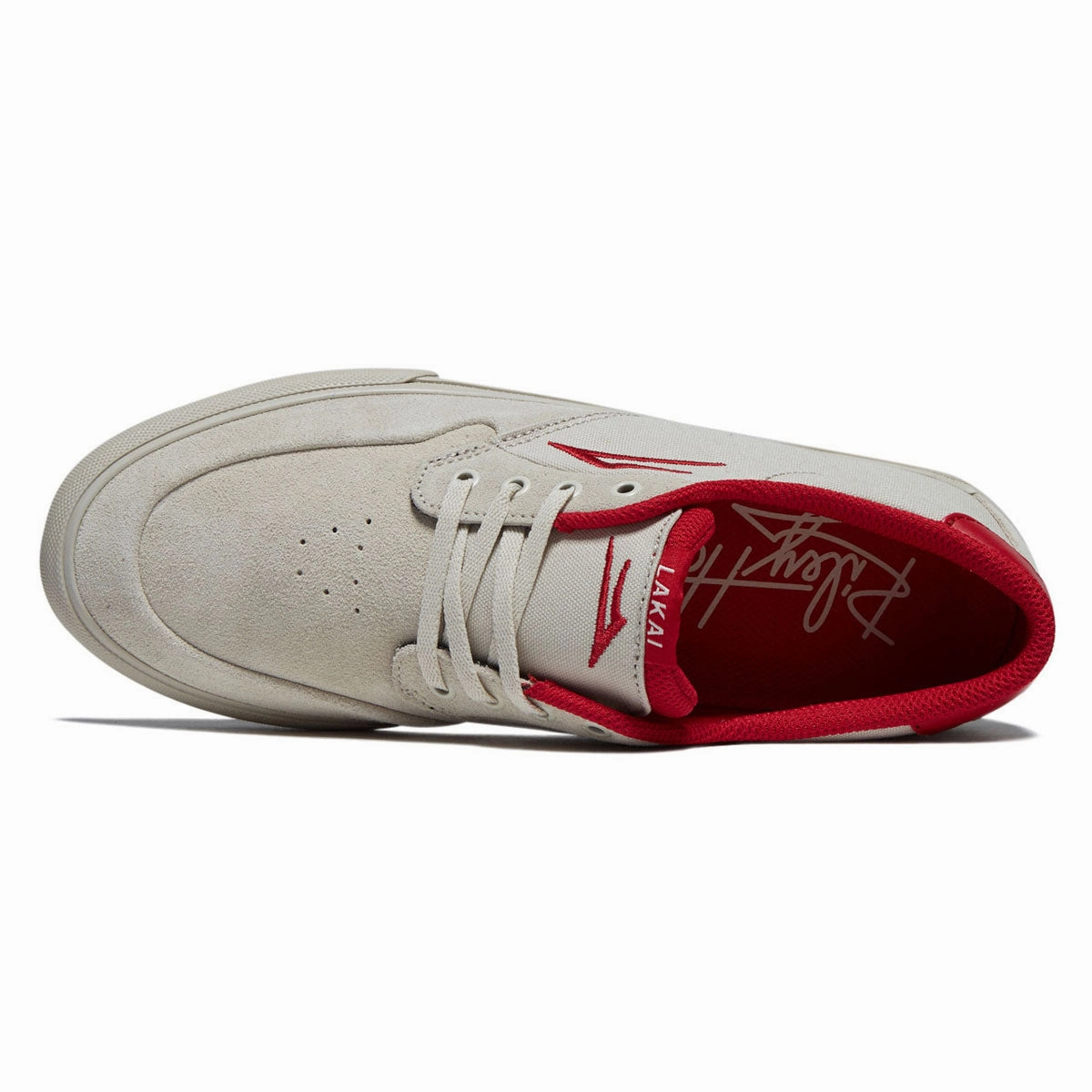 Lakai Riley 3 Shoes - Cream Suede All Day Max