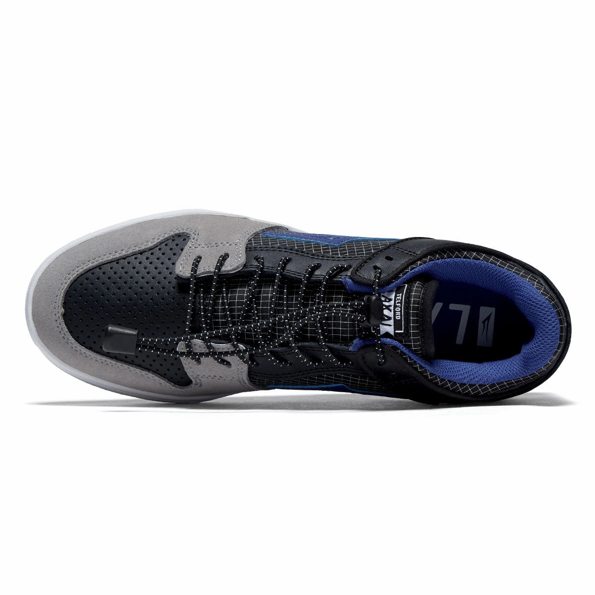 Lakai Telford Low Shoes - Black/Tech Suede Street Flex