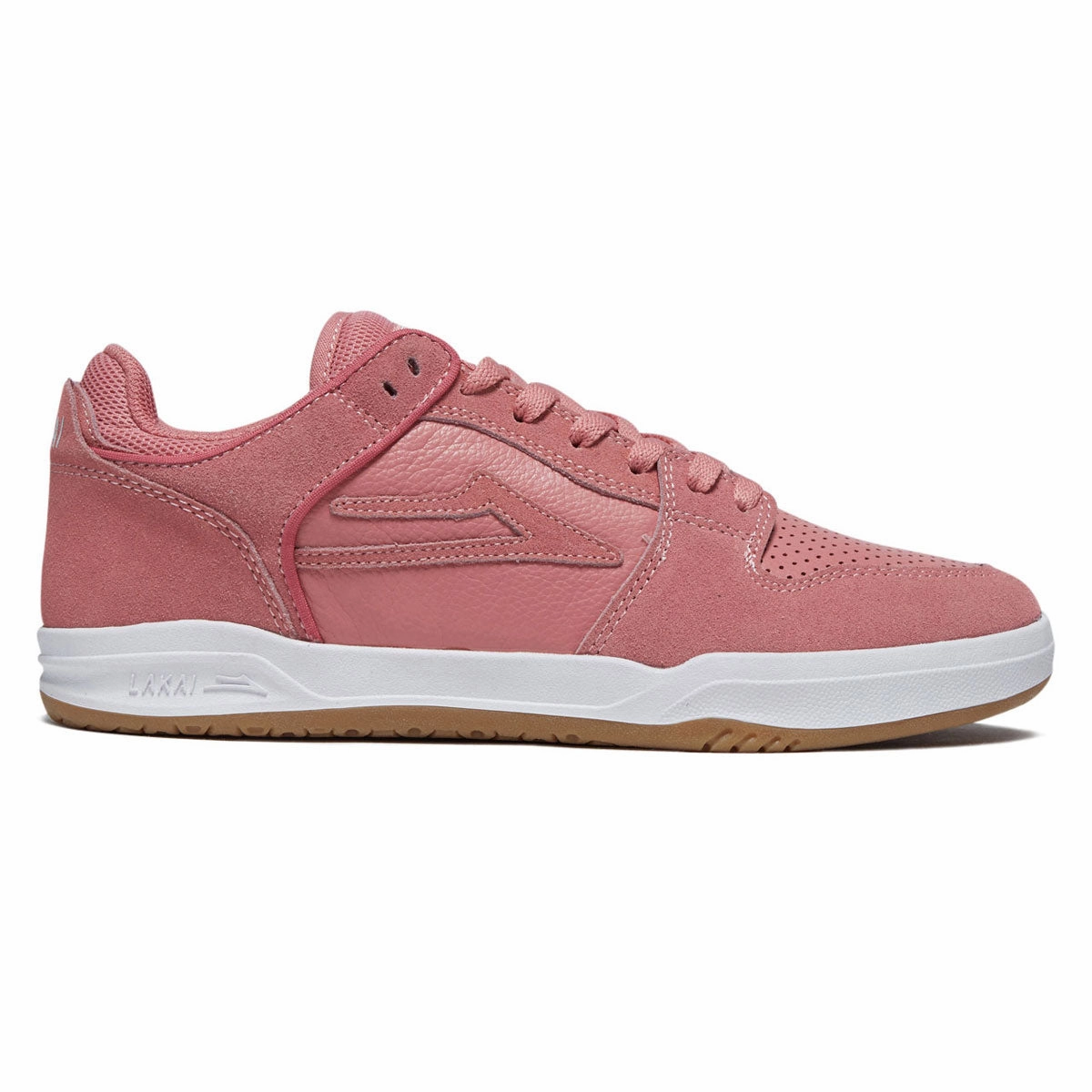Lakai Telford Low Shoes - Rose Suede Responsive Grip Quick Fit