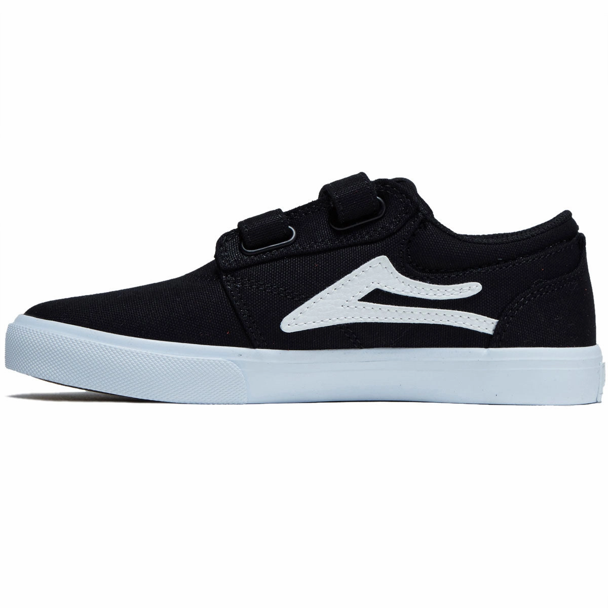Lakai Youth Griffin Shoes - Black Canvas Air Spin