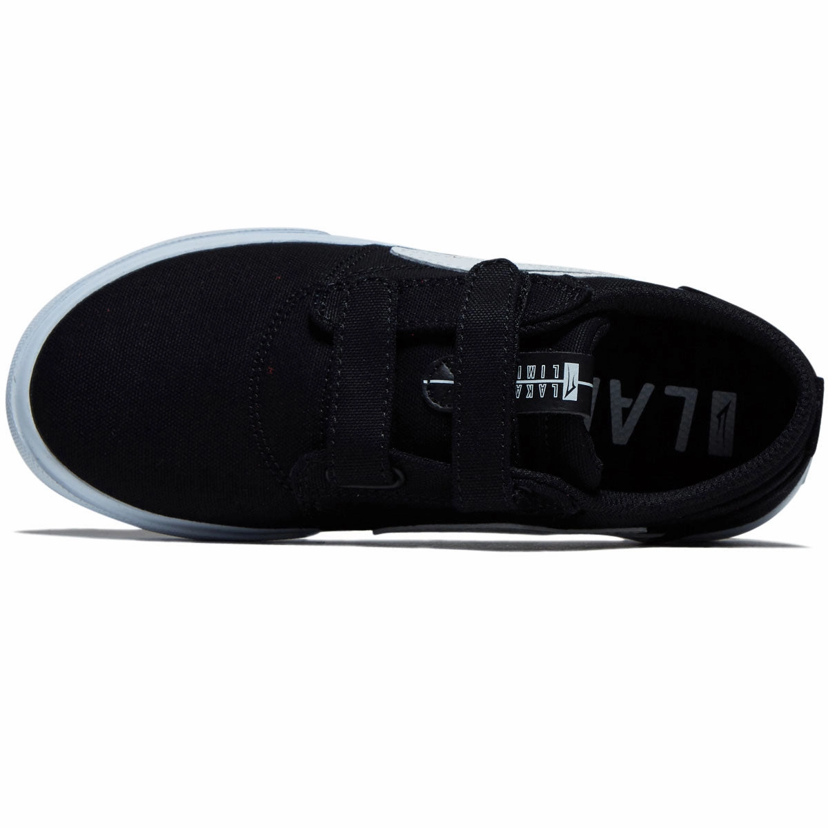 Lakai Youth Griffin Shoes - Black Canvas Air Spin
