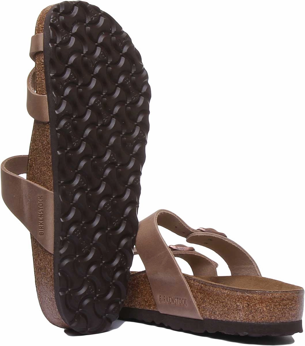 Large Size Birkenstock Mayari In Tobacco | Regular Fit