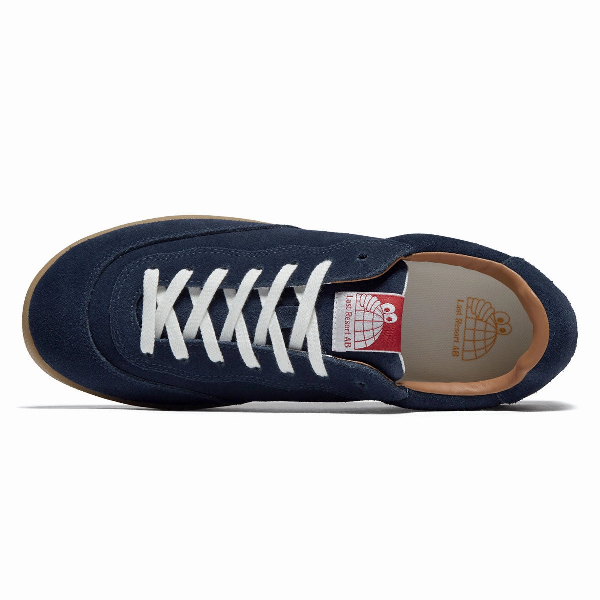 Last Resort AB CM001 Suede Lo Shoes - Old Blue/Gum Daily Ease