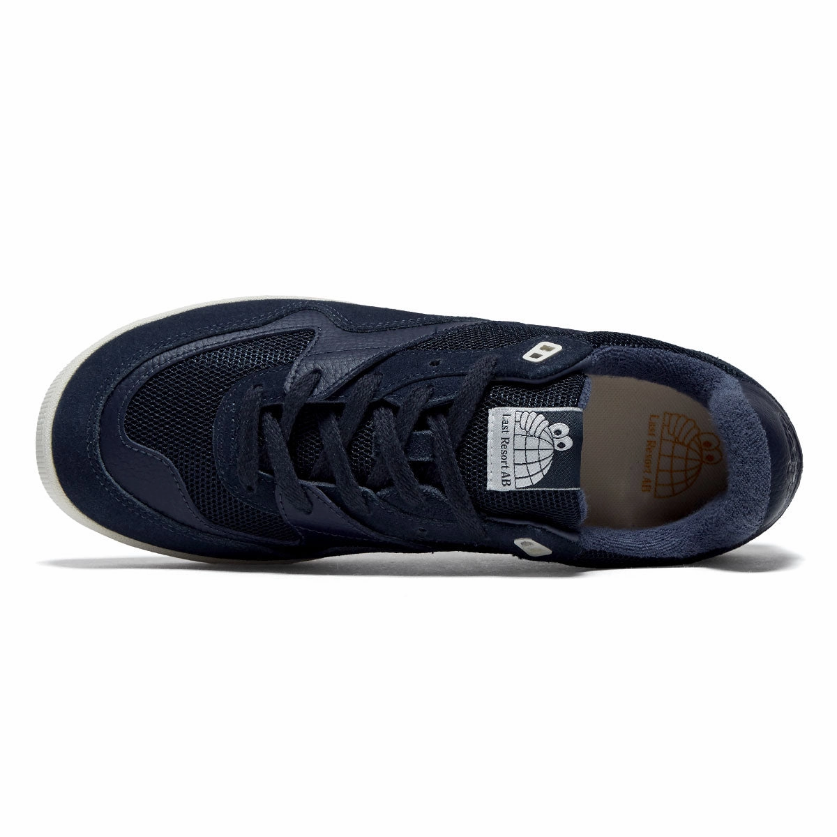 Last Resort AB CM002 Lo Shoes - Dark Navy/White Heavy Duty