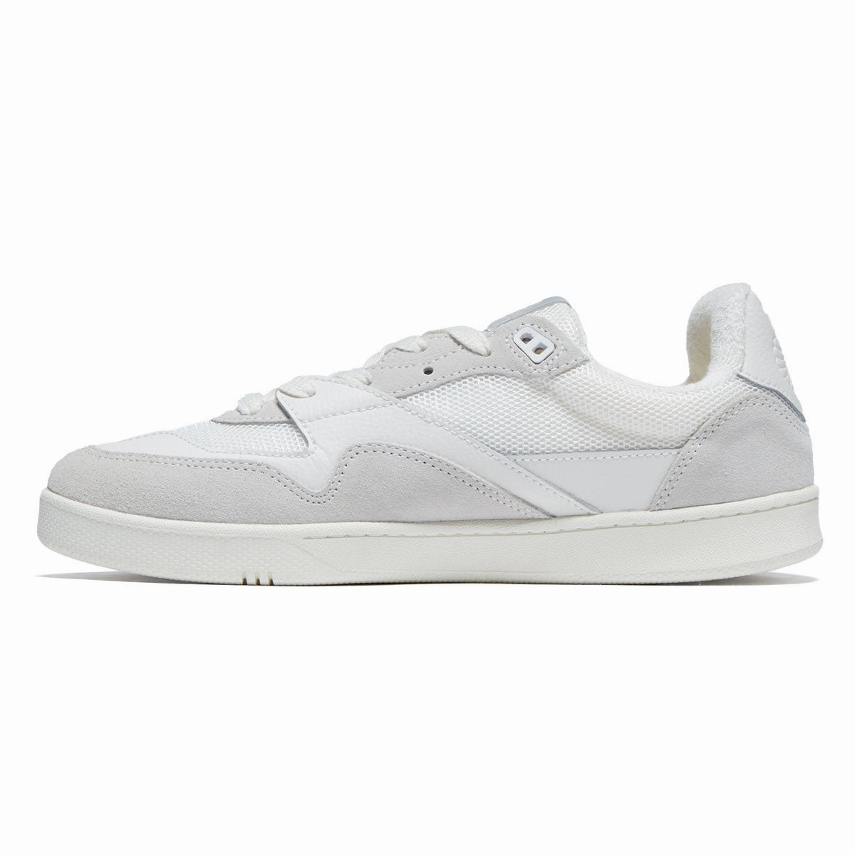 Last Resort AB CM002 Suede Lo Shoes - White/White Street Ride