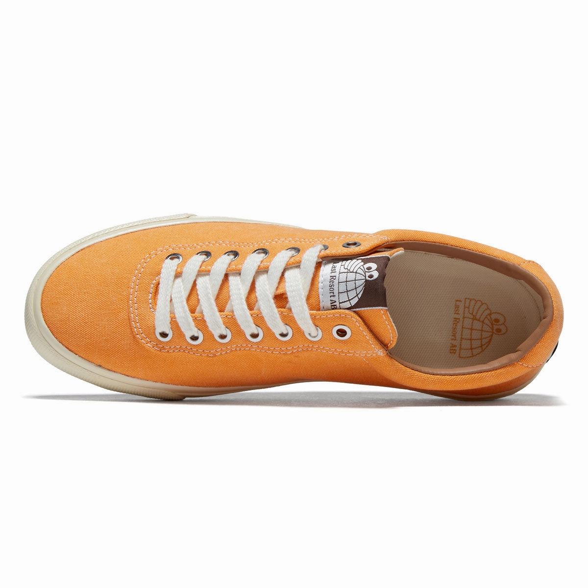 Last Resort AB VM001 Canvas Lo Shoes - Washed Sunset Orange/White Board Flex