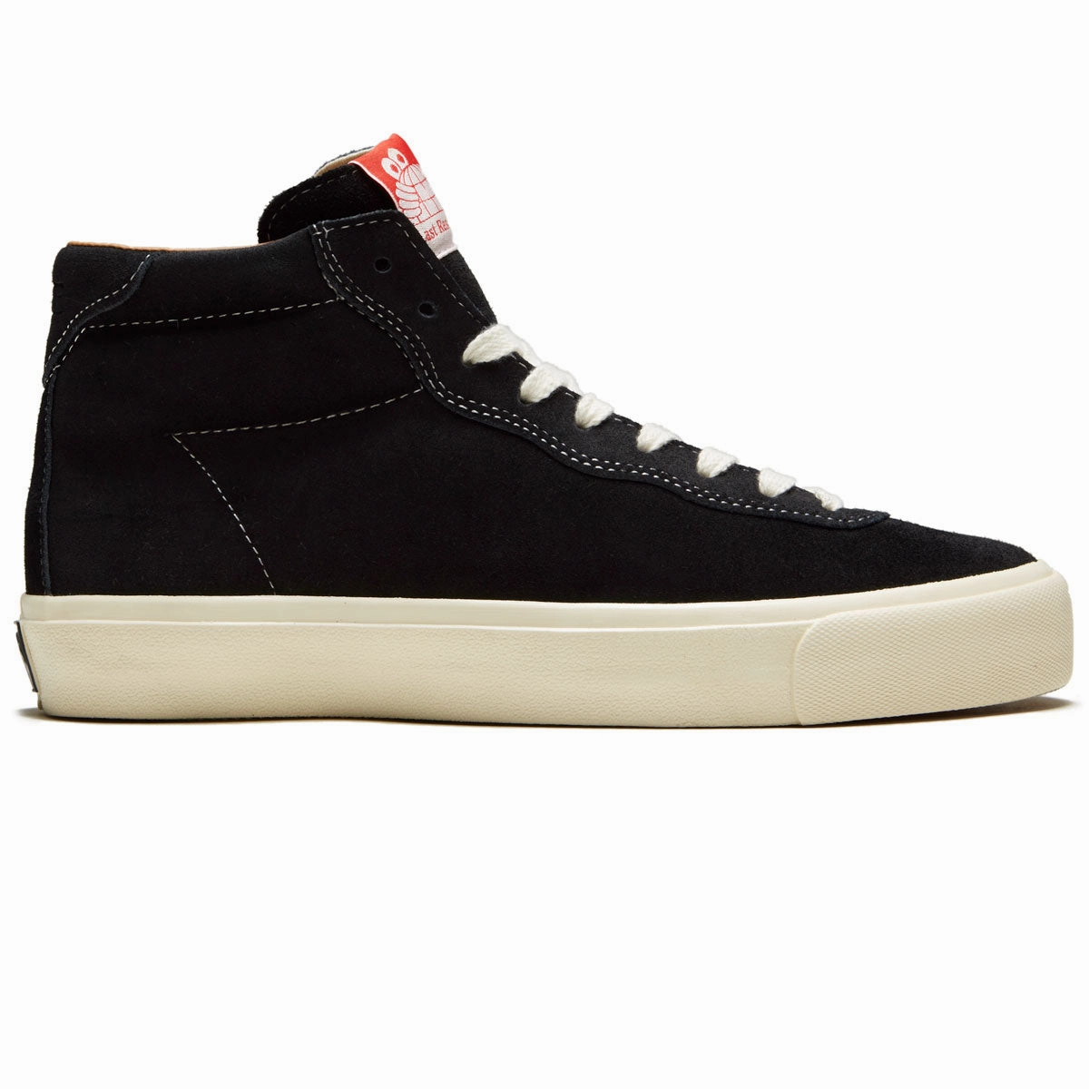 Last Resort AB VM001 Suede Hi Shoes - Black/White Bold Ride Crafted Quality