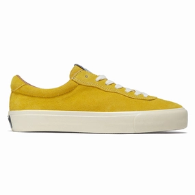 Last Resort AB VM001 Suede Lo Shoes - Mustard Yellow/White Toe Bumper