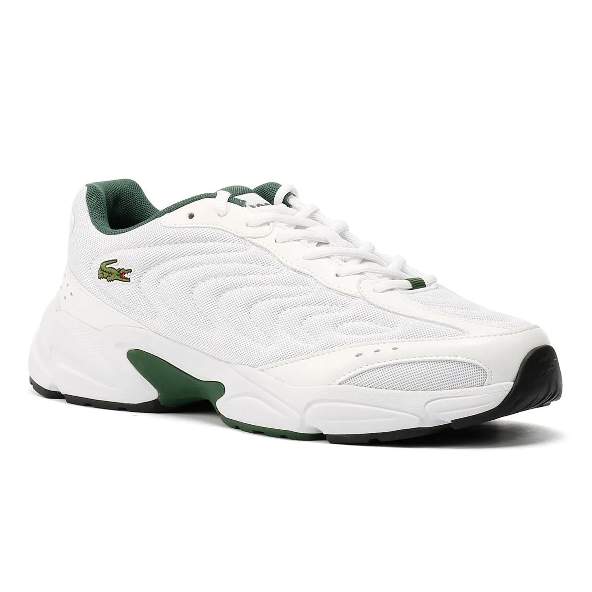 Lasting Build Lacoste Storm 96 2K Lite Men's White/Green Trainers