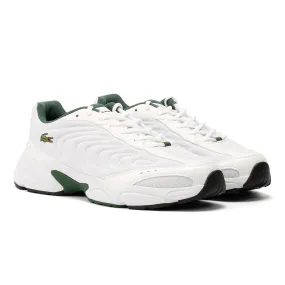 Motion design aids explosive steps and fast changes Tough Lacoste Storm 96 2K Lite Men's White/Green Trainers