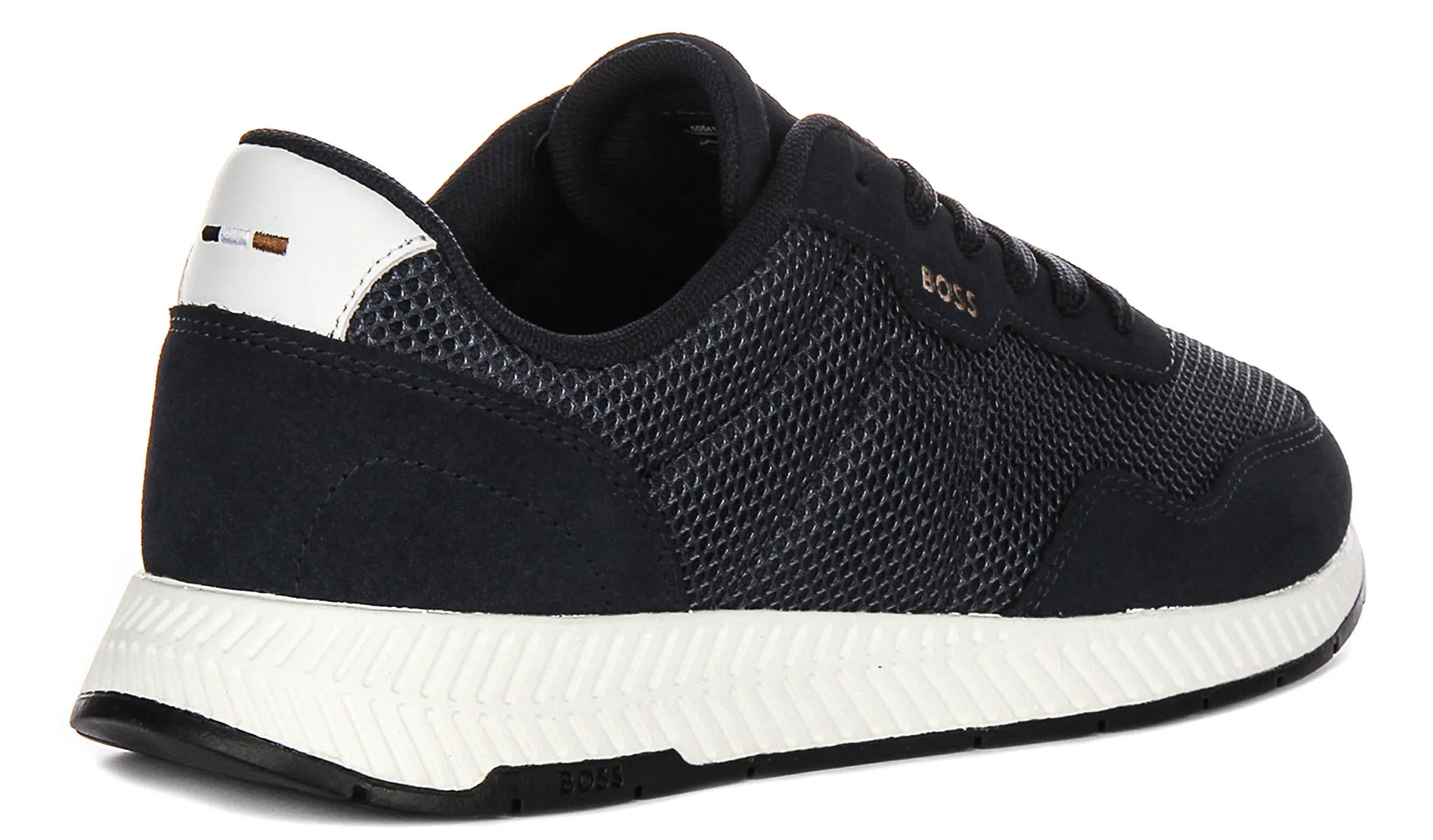 Lateral Stability Boss Titanium Runner In Dark Blue For Men