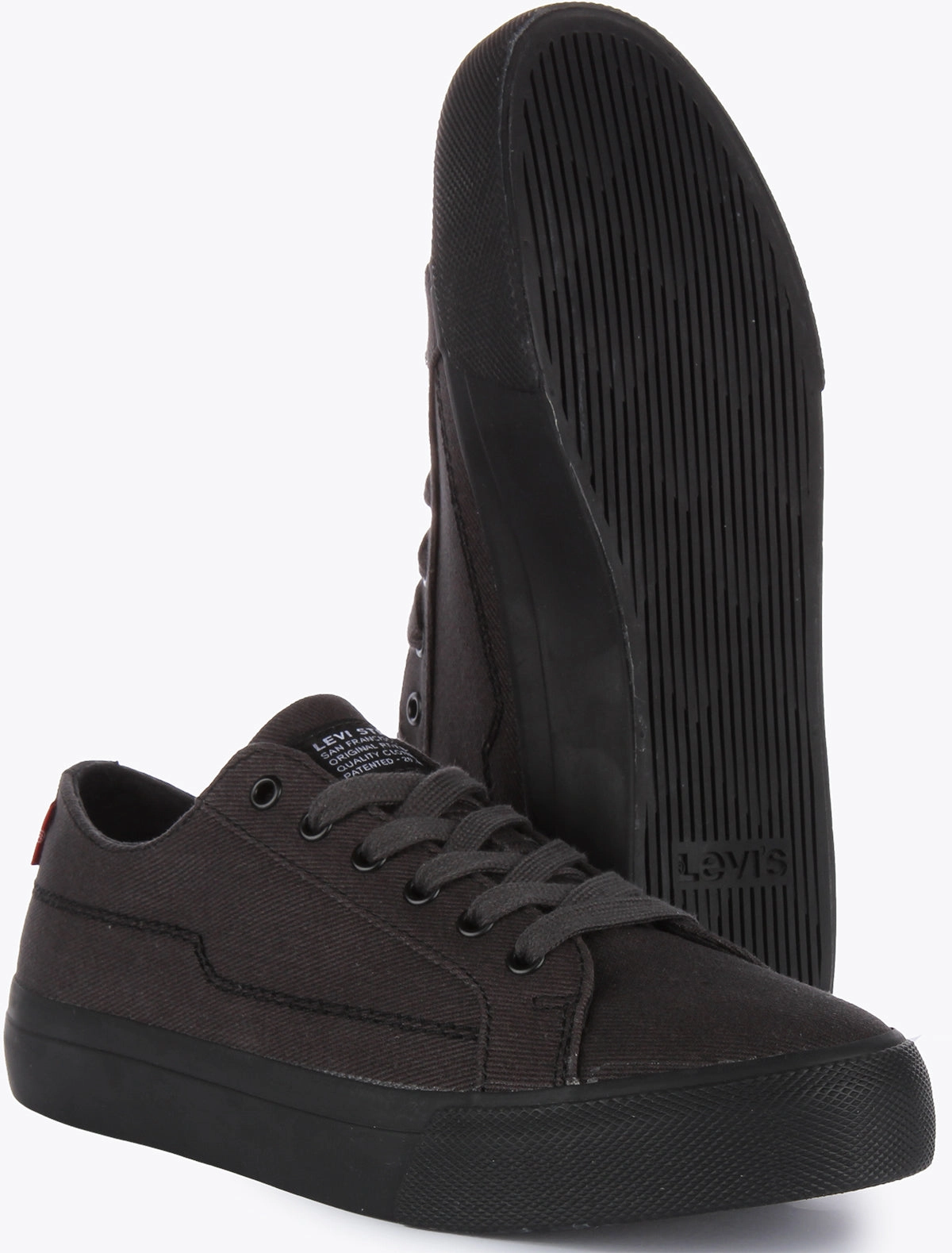 Levi Decon Lace In Black For Men Drop Design