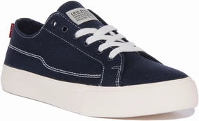 Levi Decon Lace In Navy Blue For Men Stable Grip