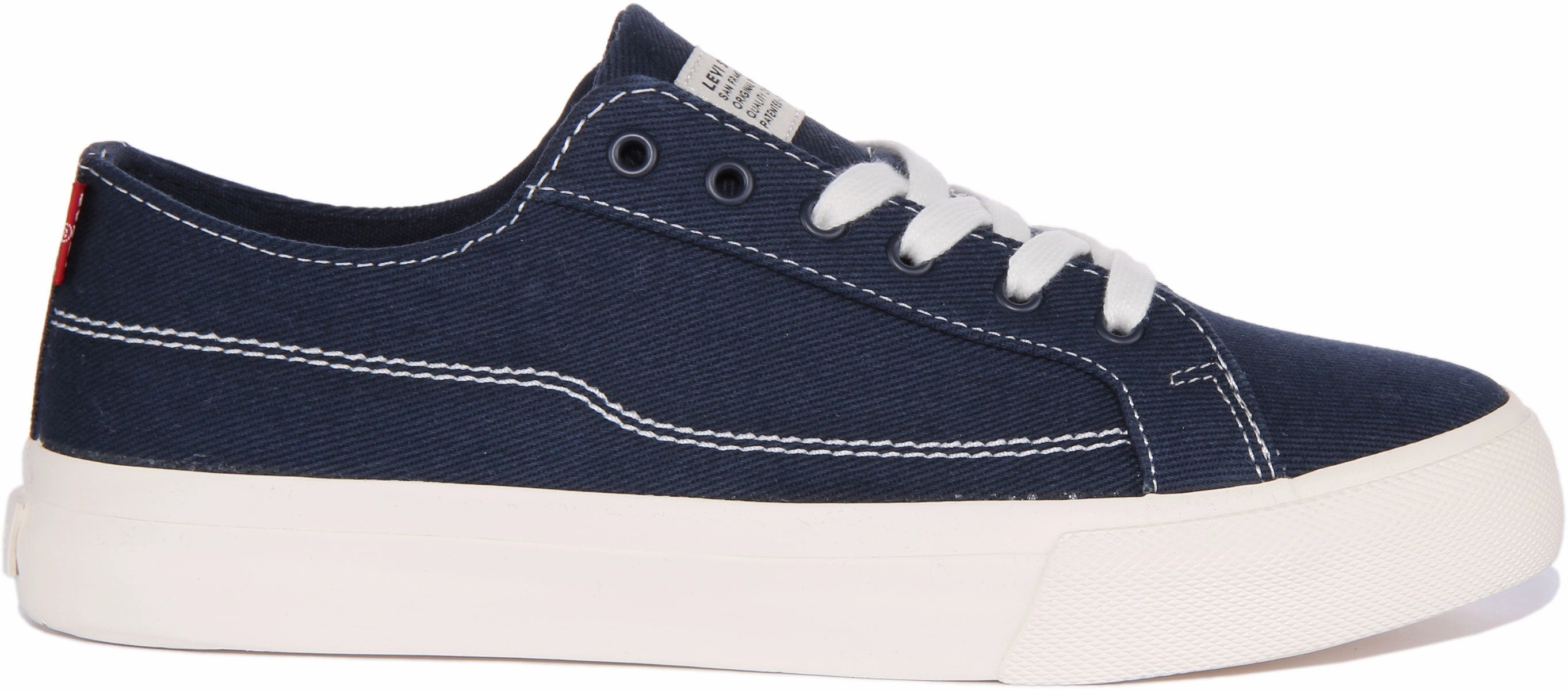 Levi Decon Lace In Navy Blue For Men Quick Lock
