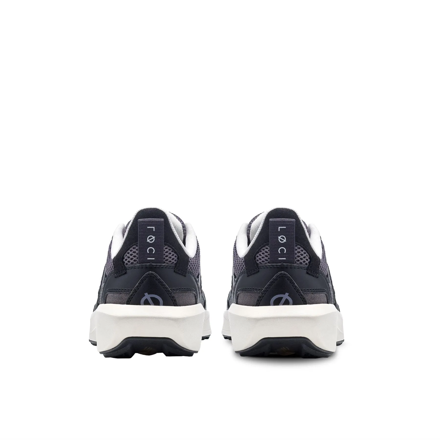L???I V???T Black/Grey Trainers Smooth Edge
