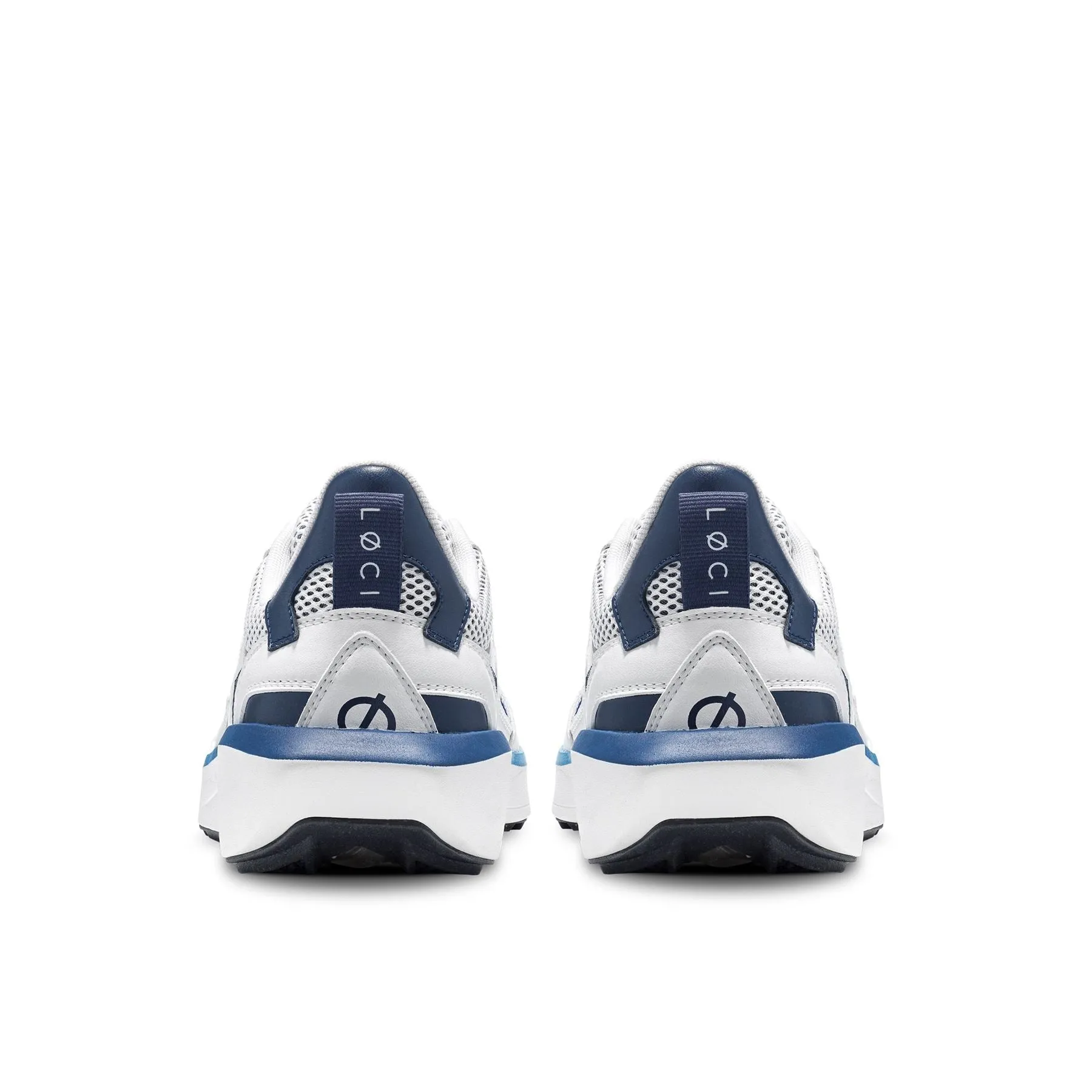 L???I V???T White/Navy/Blue Trainers Lightweight Build