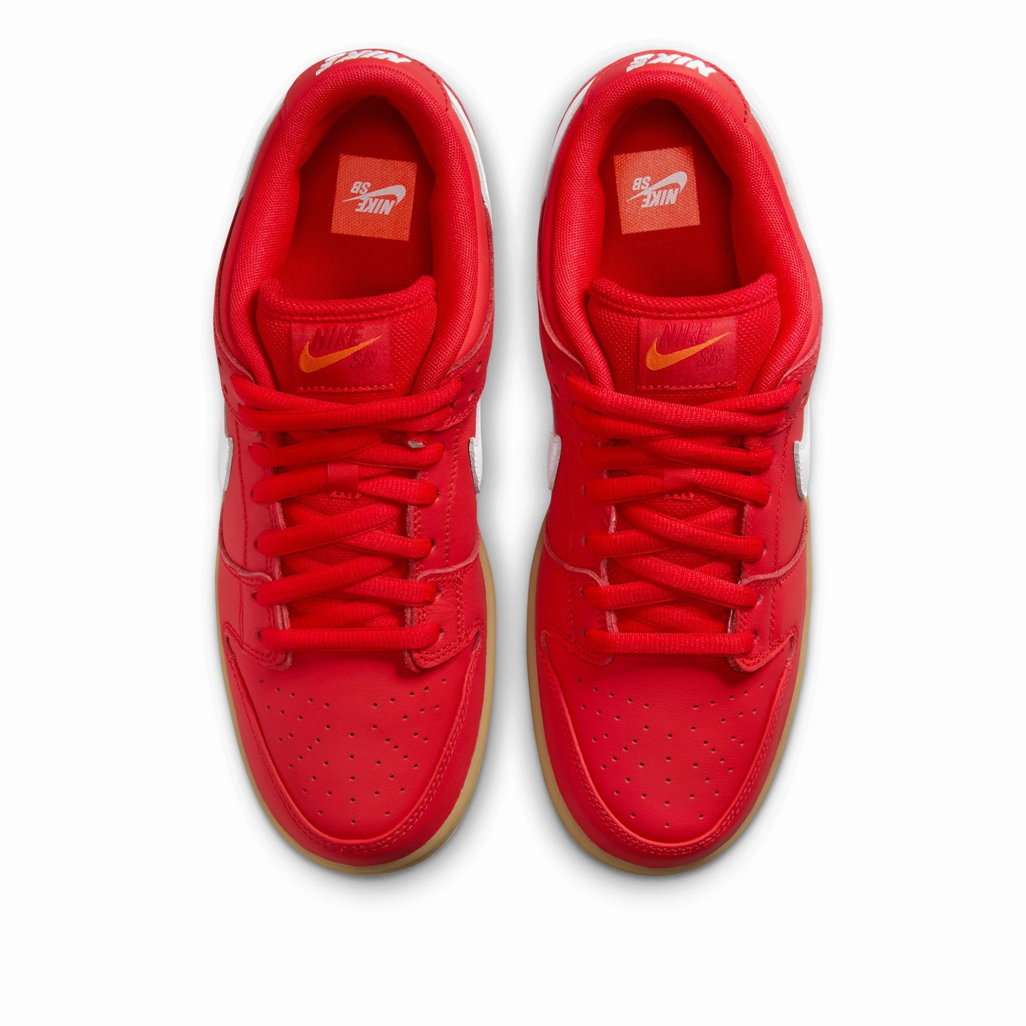 Light - handed Nike SB Dunk Low Pro University Red/Gum Sale