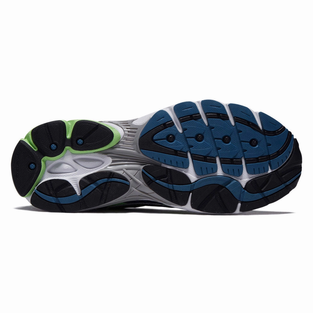 Light - weight sole Saucony Progrid Omni 9 Shoes - Blue/Lime
