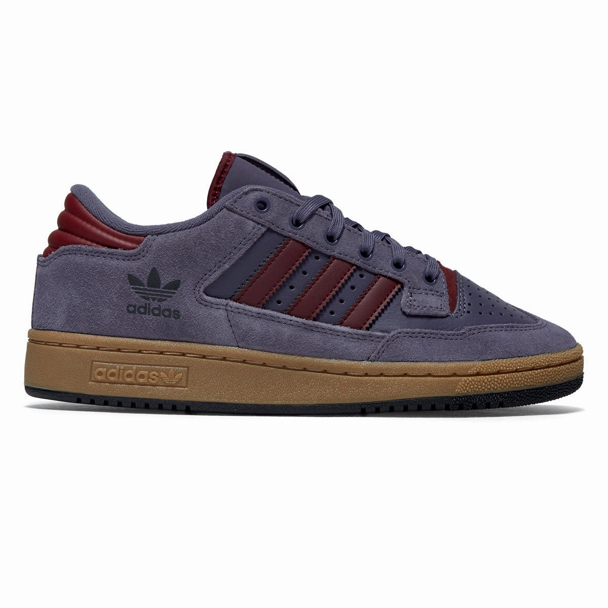 All Season Active Step Adidas Centennial 85 Low ADV Shoes - Preloved Violet/Red/Gum