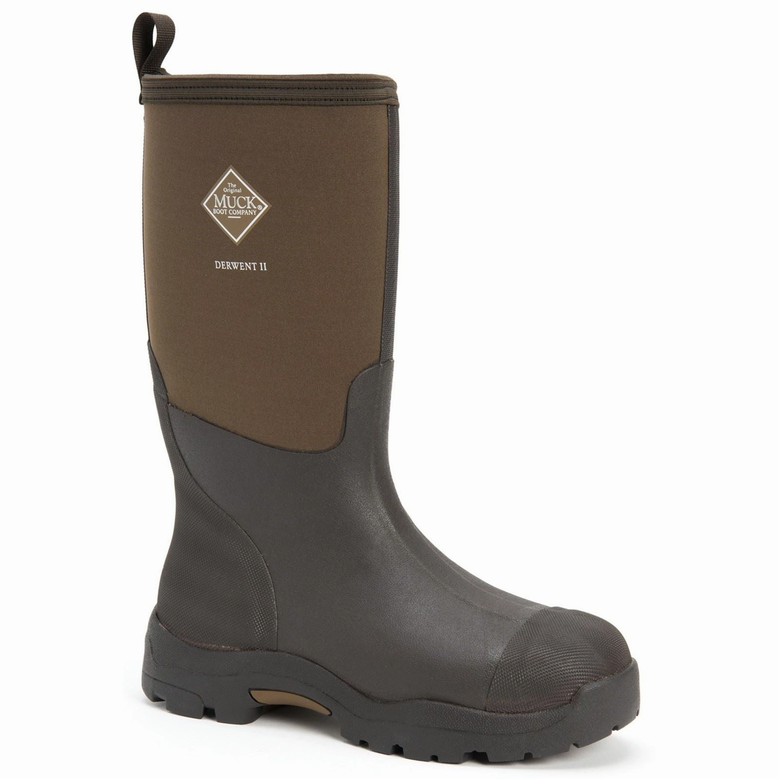 Storm Comfort Urban Wear Muck Boots MB Derwent II Rubber Black/Bark Wellington Boots