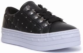 adult style Herd Path Guess Fl8Blmele12 In Black White For Women