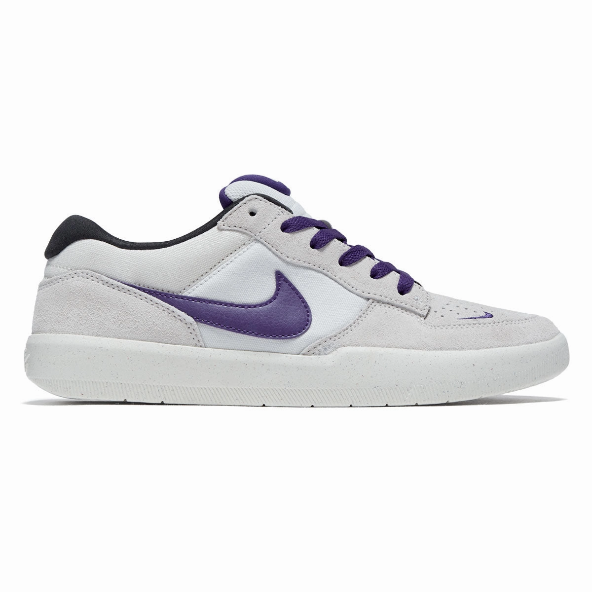 Nike SB Force 58 Shoes - Phantom/Court Purple/Summit White Concrete Friendly Quick Flex Ride
