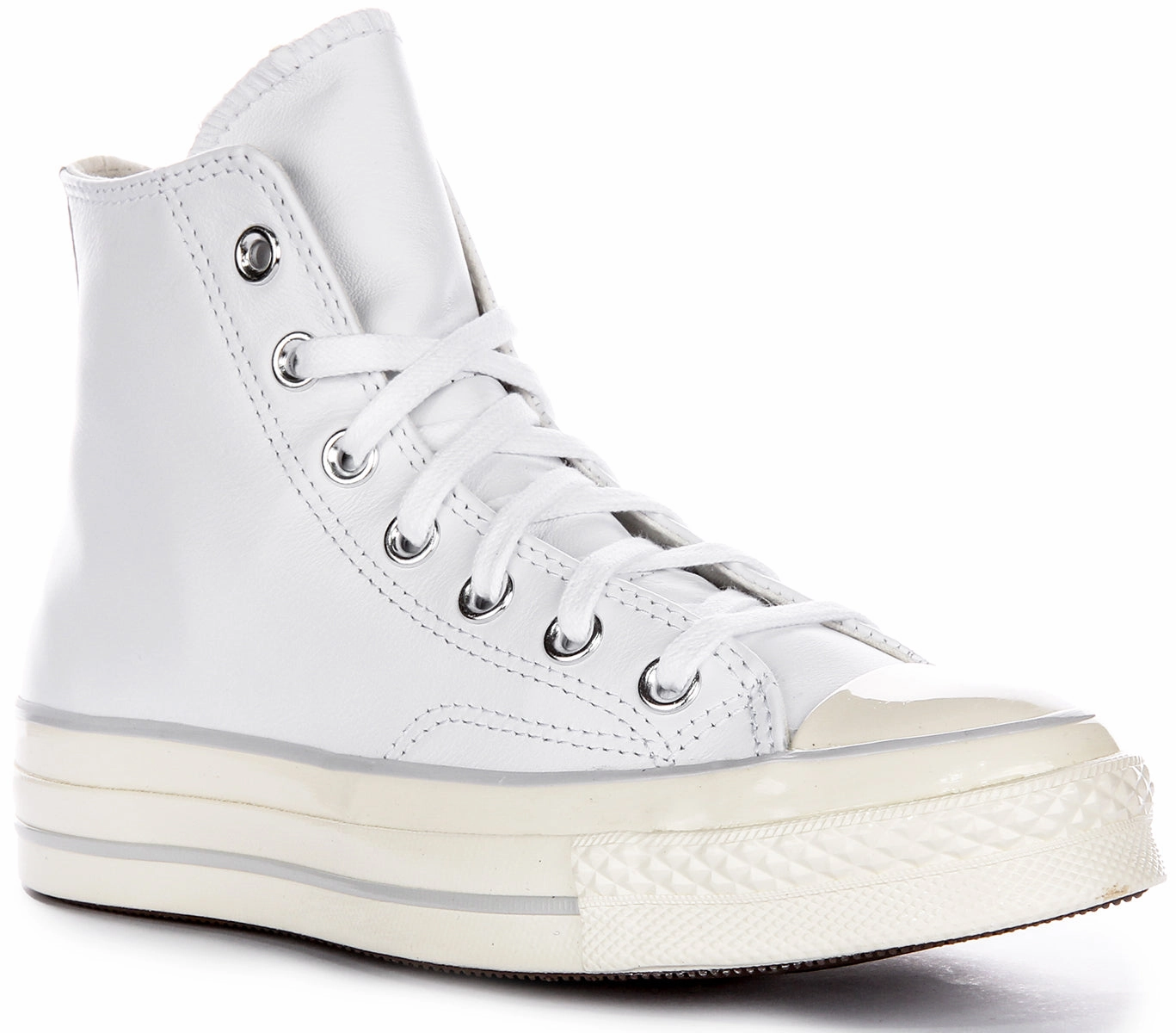 Indoor Daily Converse Chuck 70s High A07201C In White Leather