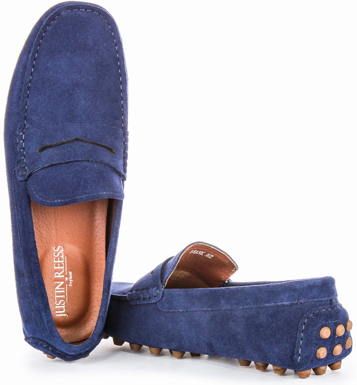 Light Step Glide Justinreess England Frank In Navy For Men