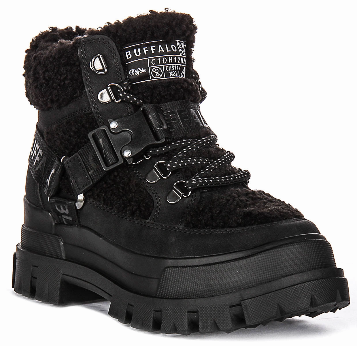 All Day Park Stroll Buffalo Aspha Com1 Warm In Black For Women