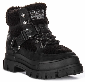 All Day Park Stroll Buffalo Aspha Com1 Warm In Black For Women