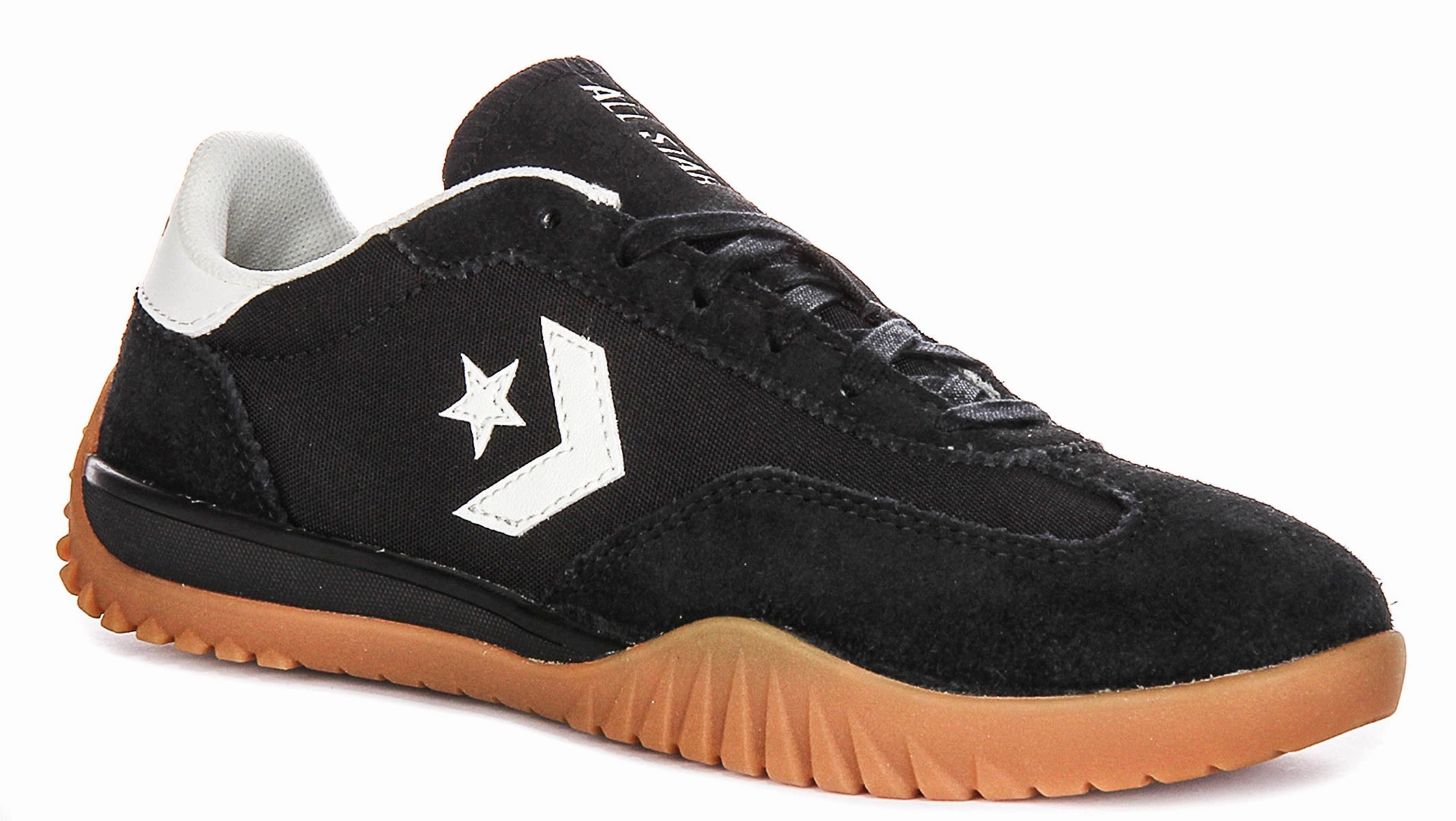 Converse Run Star Trainer A08263C In Black White Lower body Daily Stretch