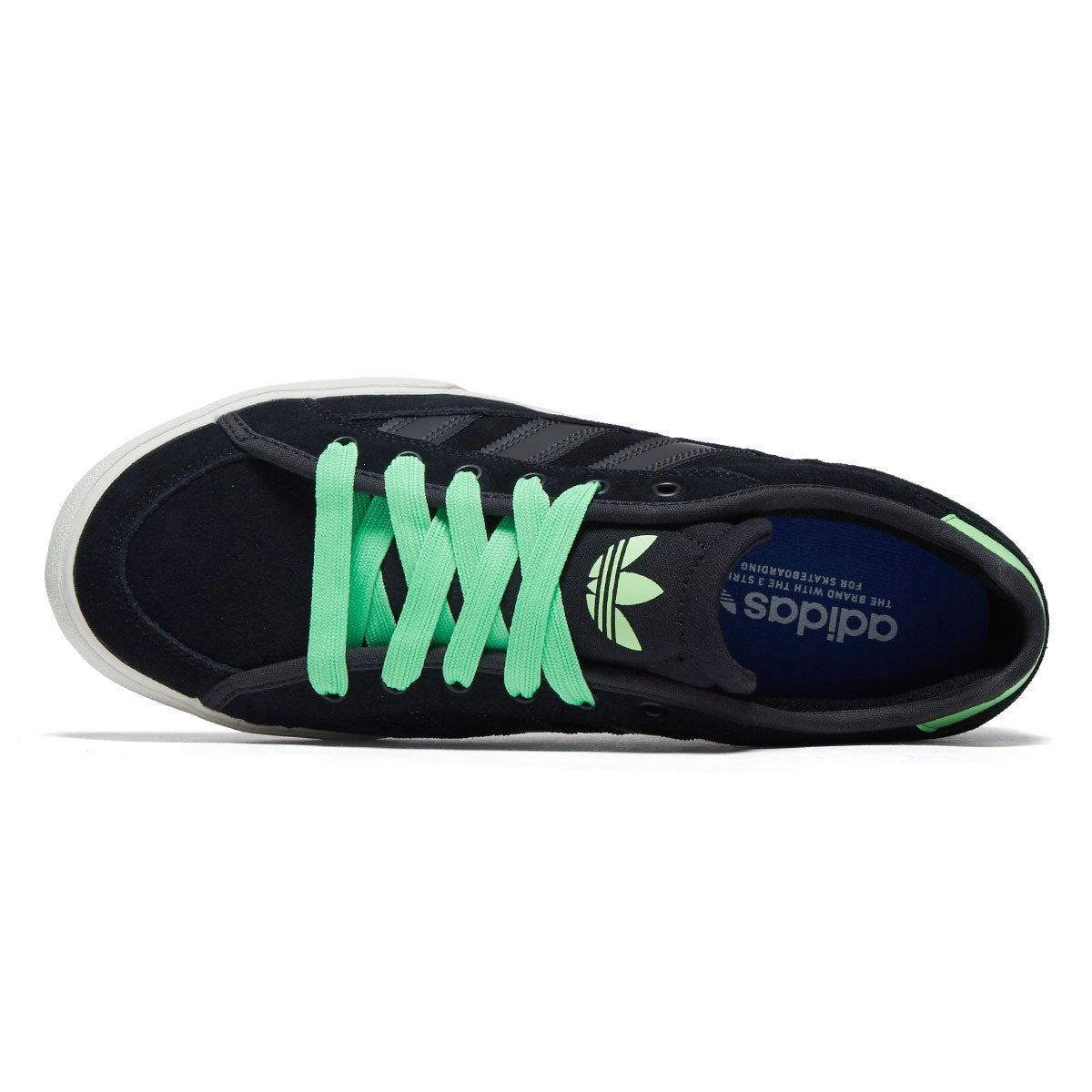 Light Turn Adidas Court TNS Premiere Shoes - Core Black/Carbon/Limbur