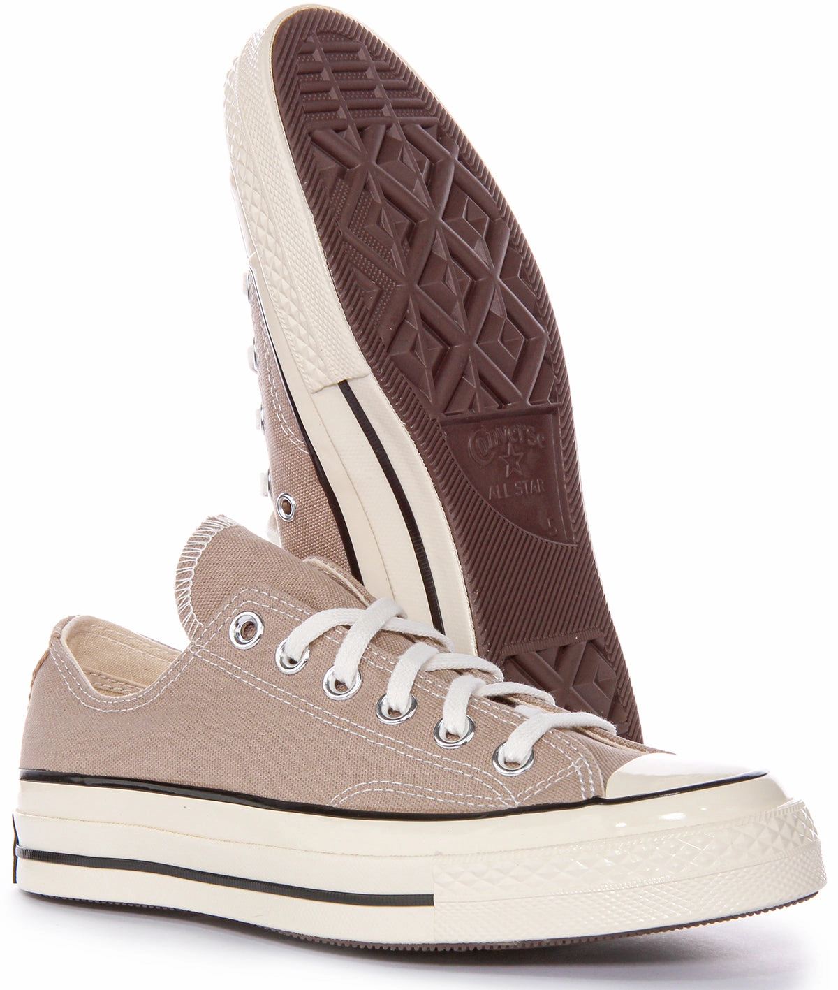 Light Walk Step Converse Chuck 70s Low A06523C In Taupe