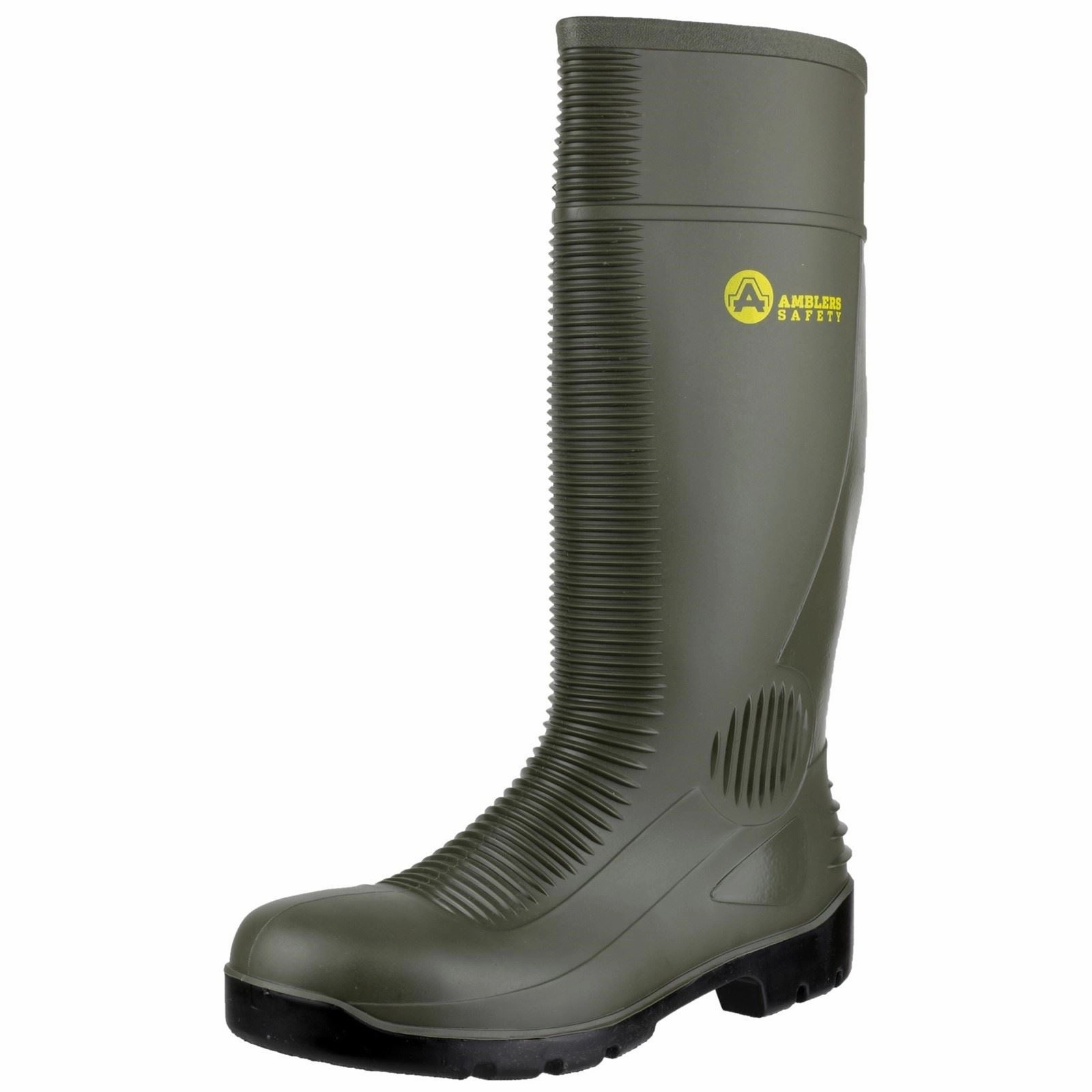 Light Wear Amblers Safety FS99 PVC Green Wellington Boots