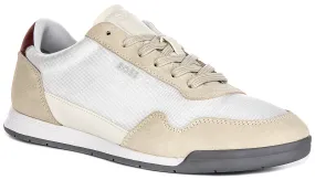Full Motion Boss Titanium SL In White Beige For Men