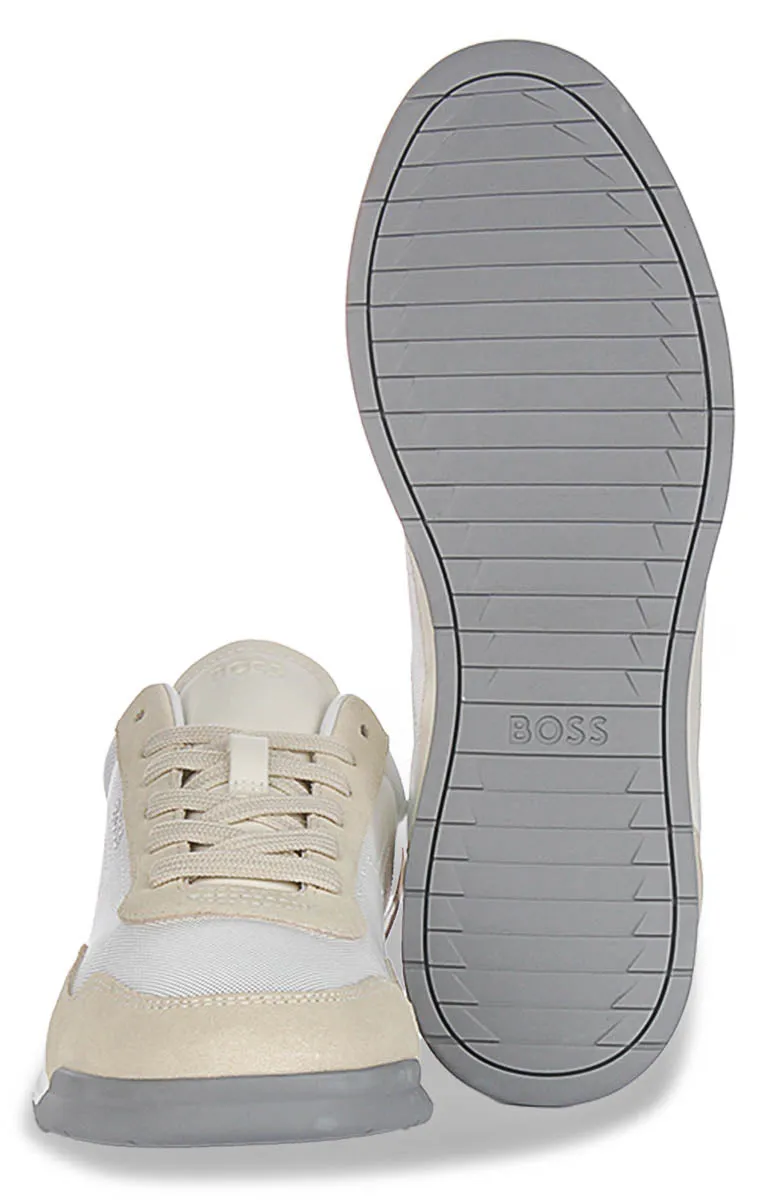 Lightweight Boss Titanium SL In White Beige For Men
