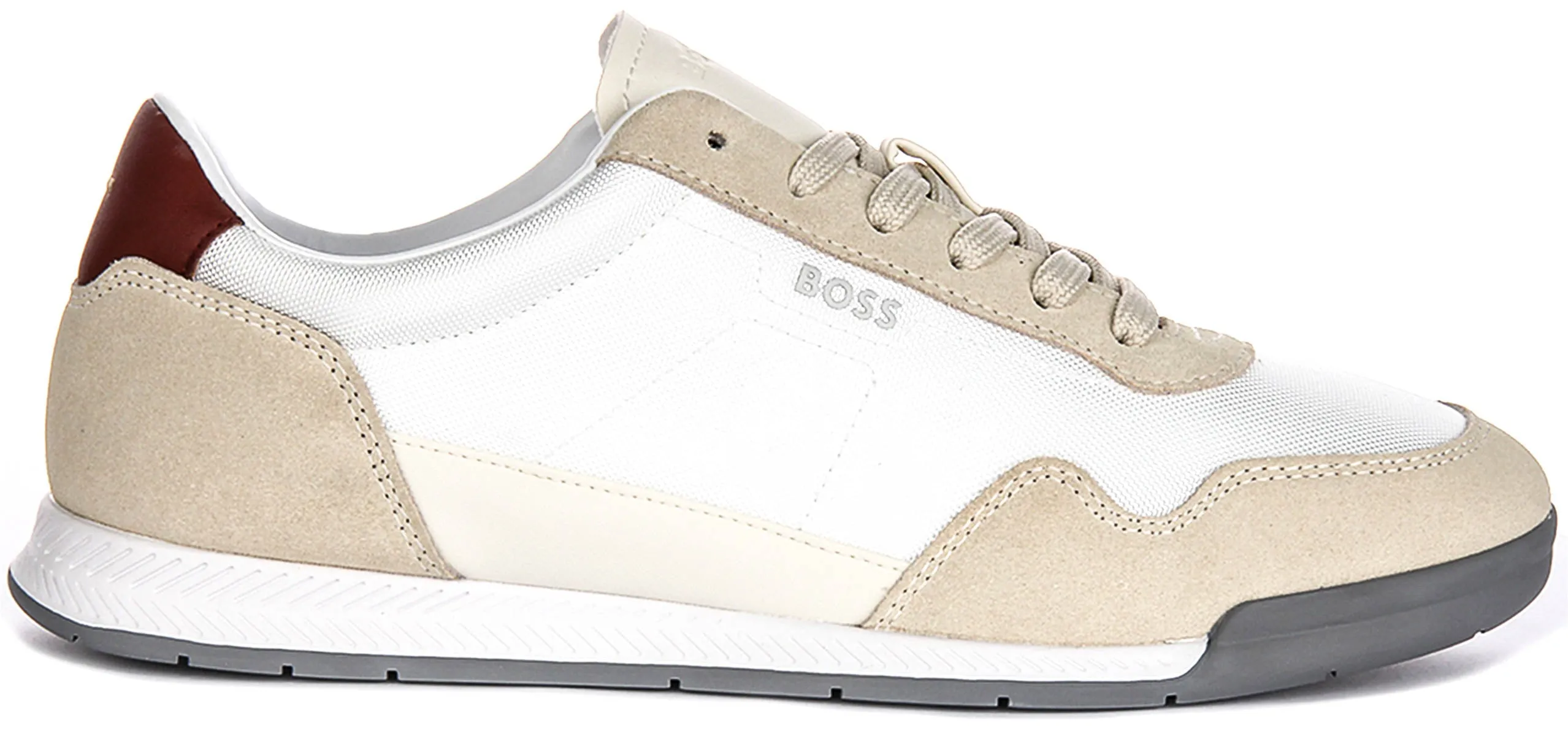 Lightweight Boss Titanium SL In White Beige For Men
