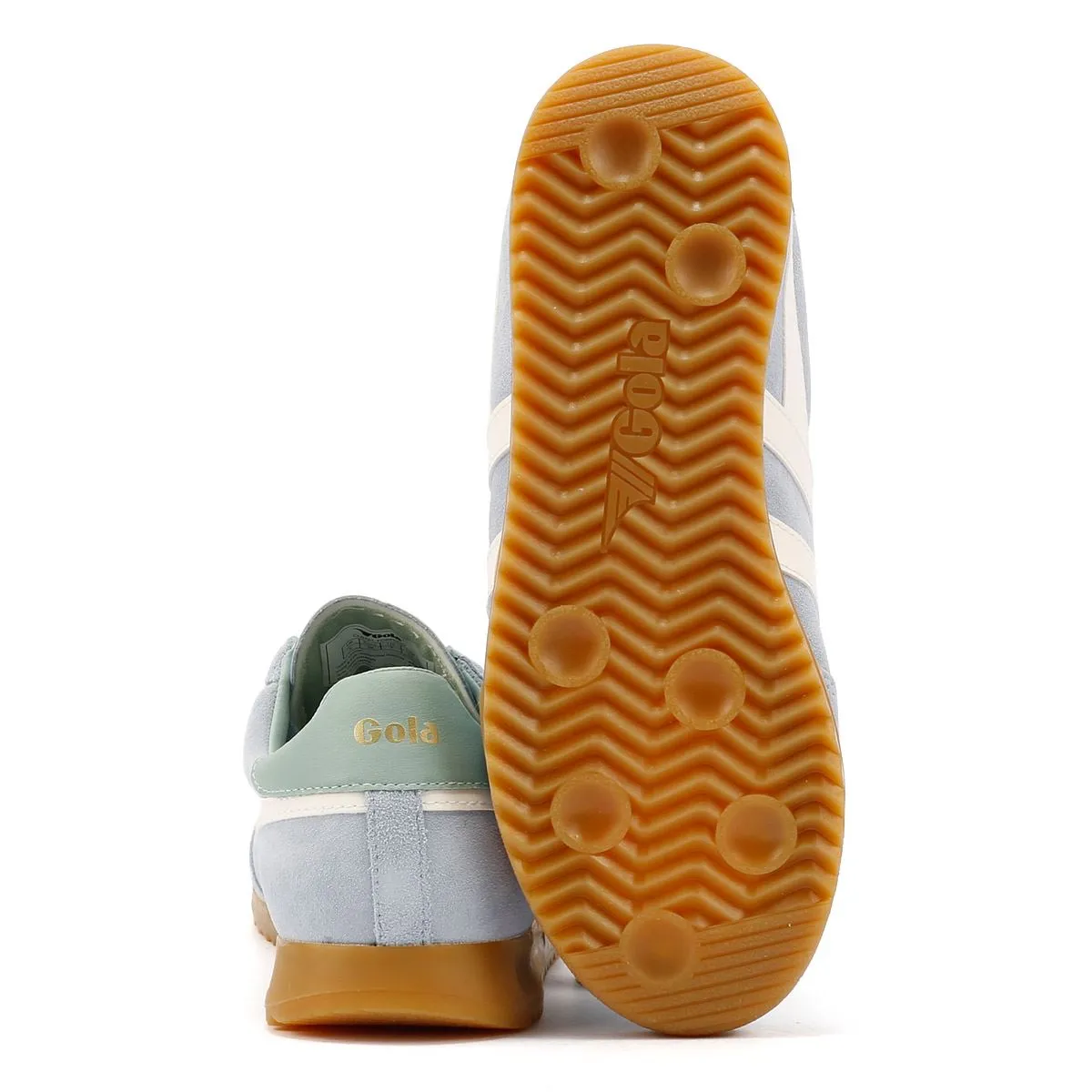 Lightweight Build Gola Torpedo Suede Women's Air/Off White Trainers