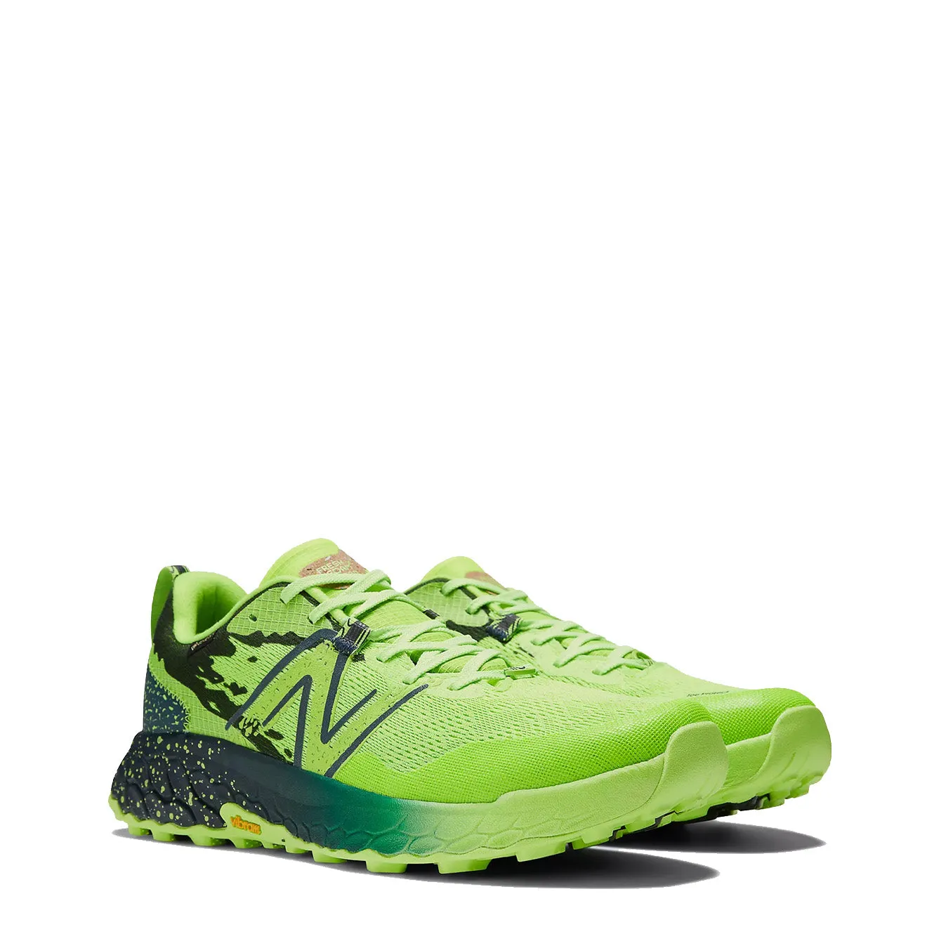 Lightweight Build New Balance Fresh Foam X Hierro v7 GTX Pixel Green / Natural Indigo