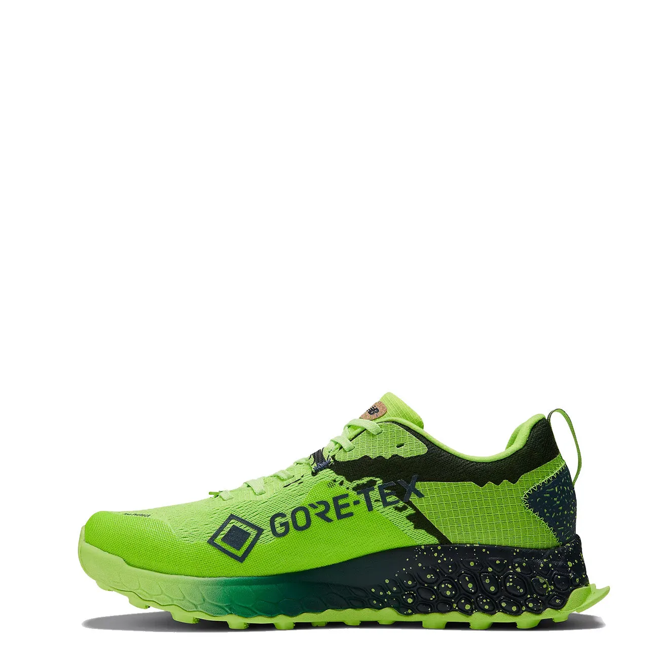 Lightweight Build New Balance Fresh Foam X Hierro v7 GTX Pixel Green / Natural Indigo