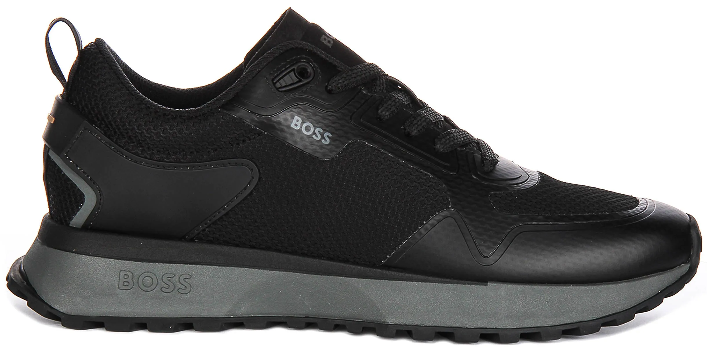 Lightweight Feel Boss Jonah Runner Mesh In Black For Men