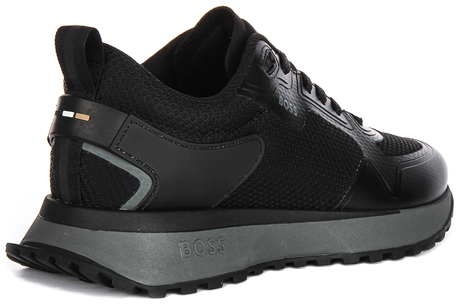 Lightweight Feel Boss Jonah Runner Mesh In Black For Men