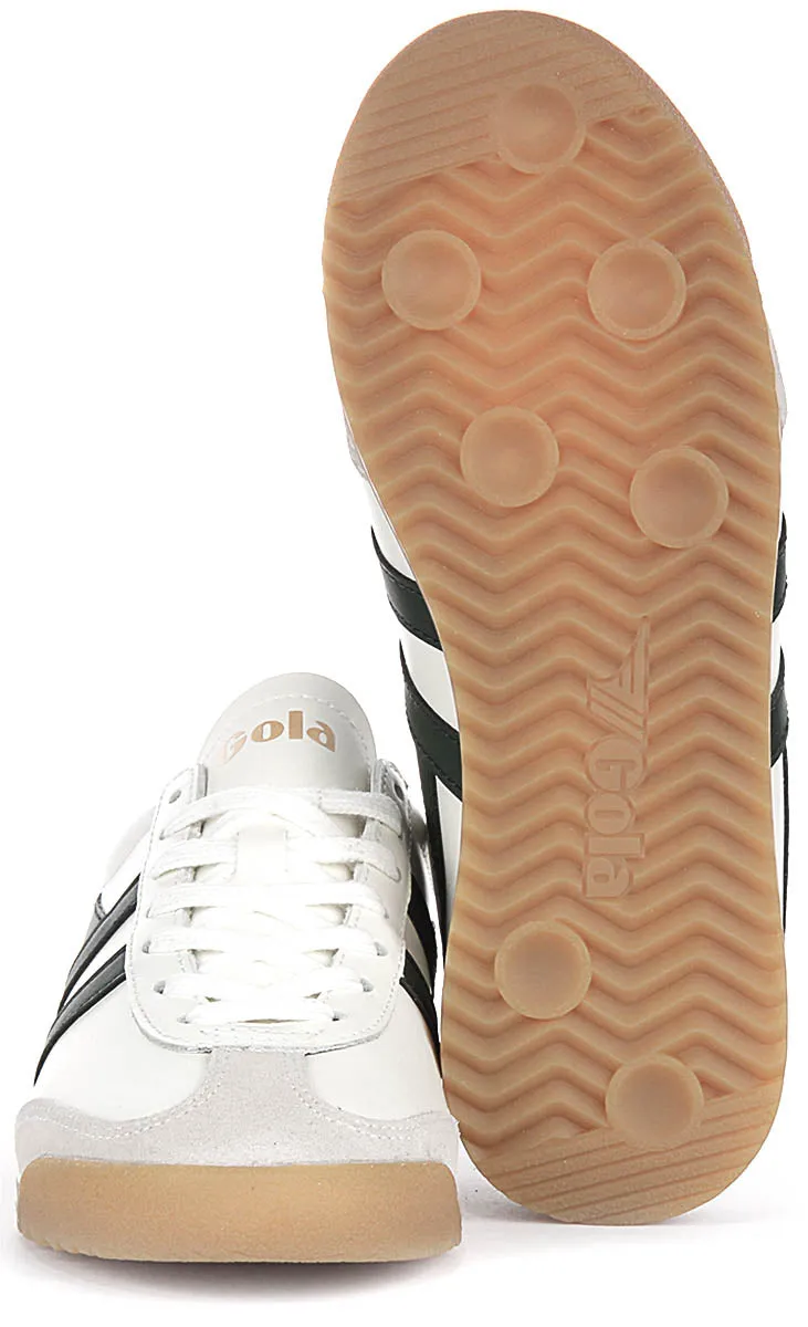 Lightweight Gola Classics Torpedo Leather In White Green For Women