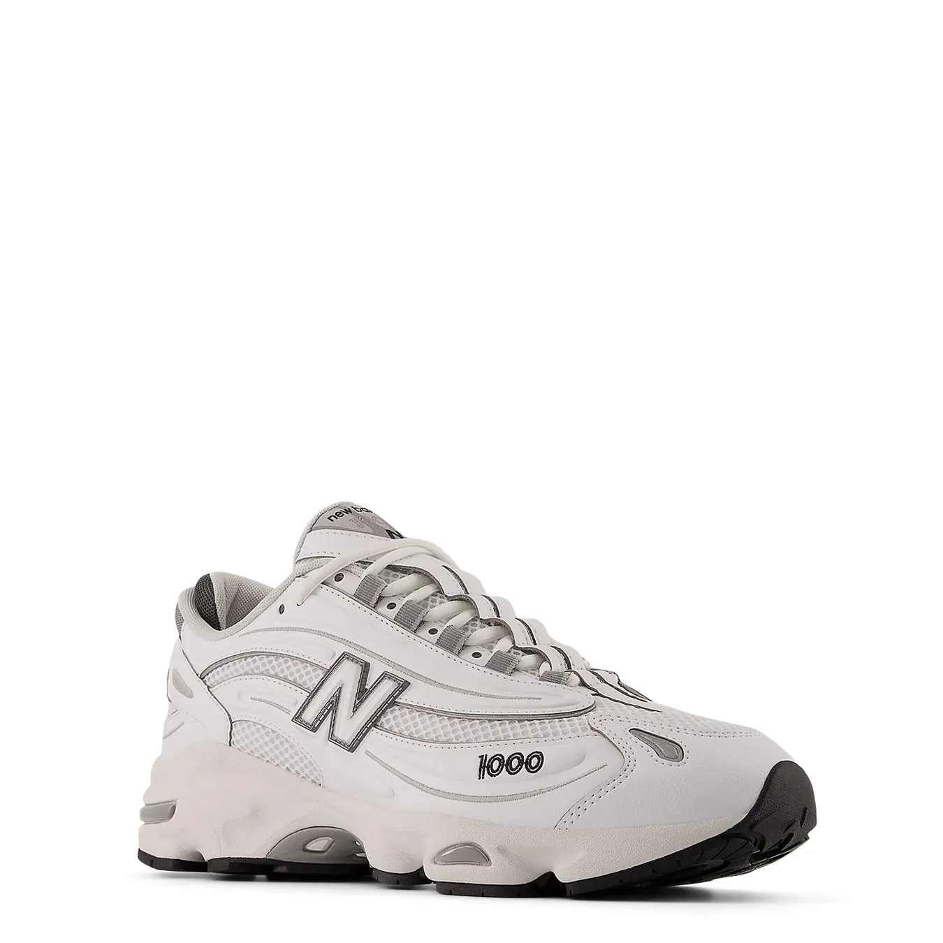 Lightweight Support New Balance Womens 1000 Shoes White / Grey Matter / Slate Grey