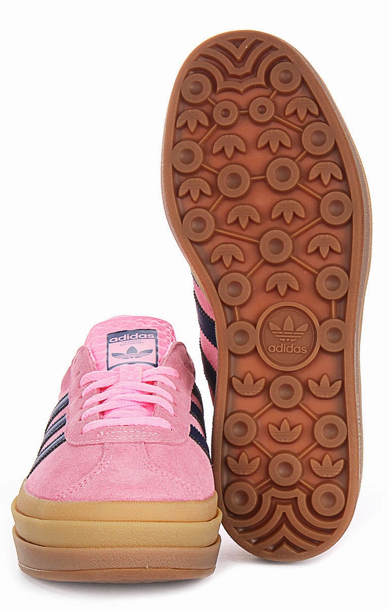 Lightweight Bonding Adidas Gazelle Bold W In Pink Purple For Women