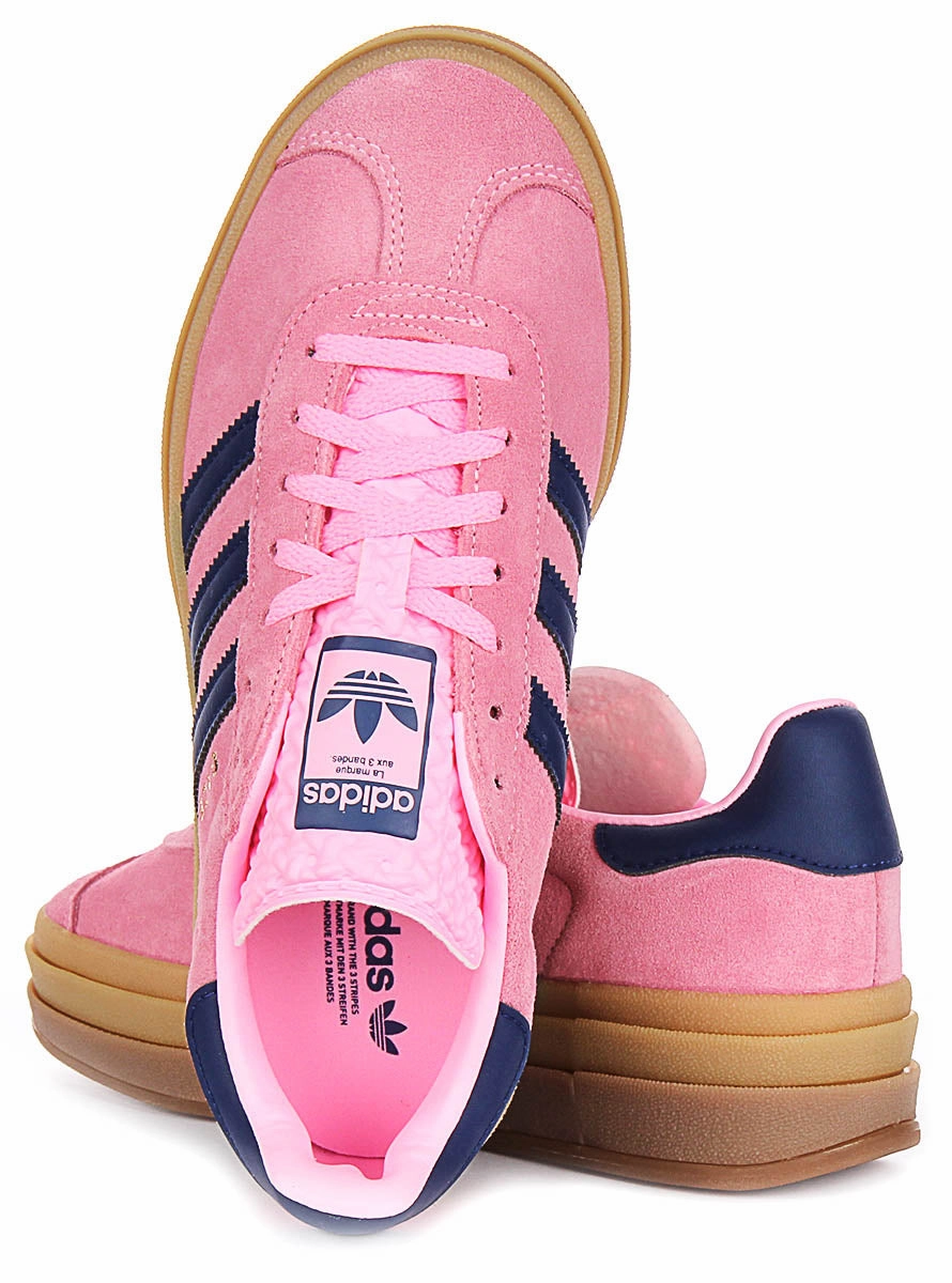 Lightweight Bonding Adidas Gazelle Bold W In Pink Purple For Women