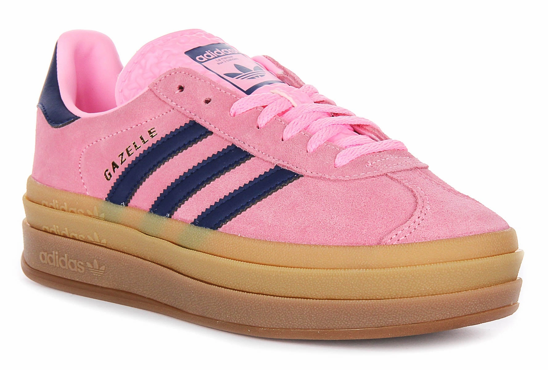 cordura - upper shoes polyester - upper shoes Adidas Gazelle Bold W In Pink Purple For Women